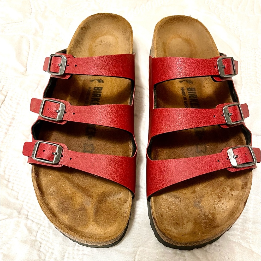 Birkenstock Red Sandals